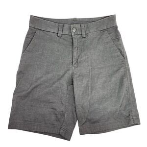 Lululemon Shorts Men's 28 Commission Qwick Oxford Outdoor‎ Athletic Grey